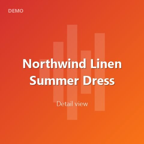 Northwind Linen Summer Dress