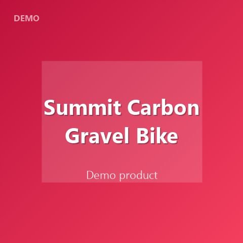 Summit Carbon Gravel Bike